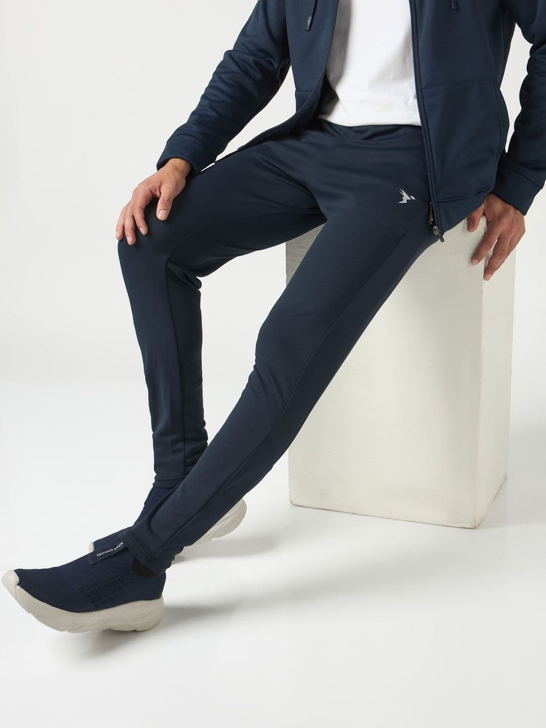 Technosport Men Slim Fit Antimicrobial Training Track Pants - view 1