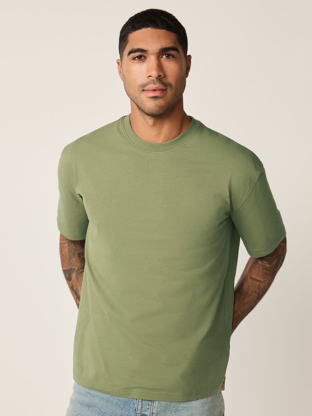 NEXT Pure Cotton Relaxed Fit T-shirt - view 1
