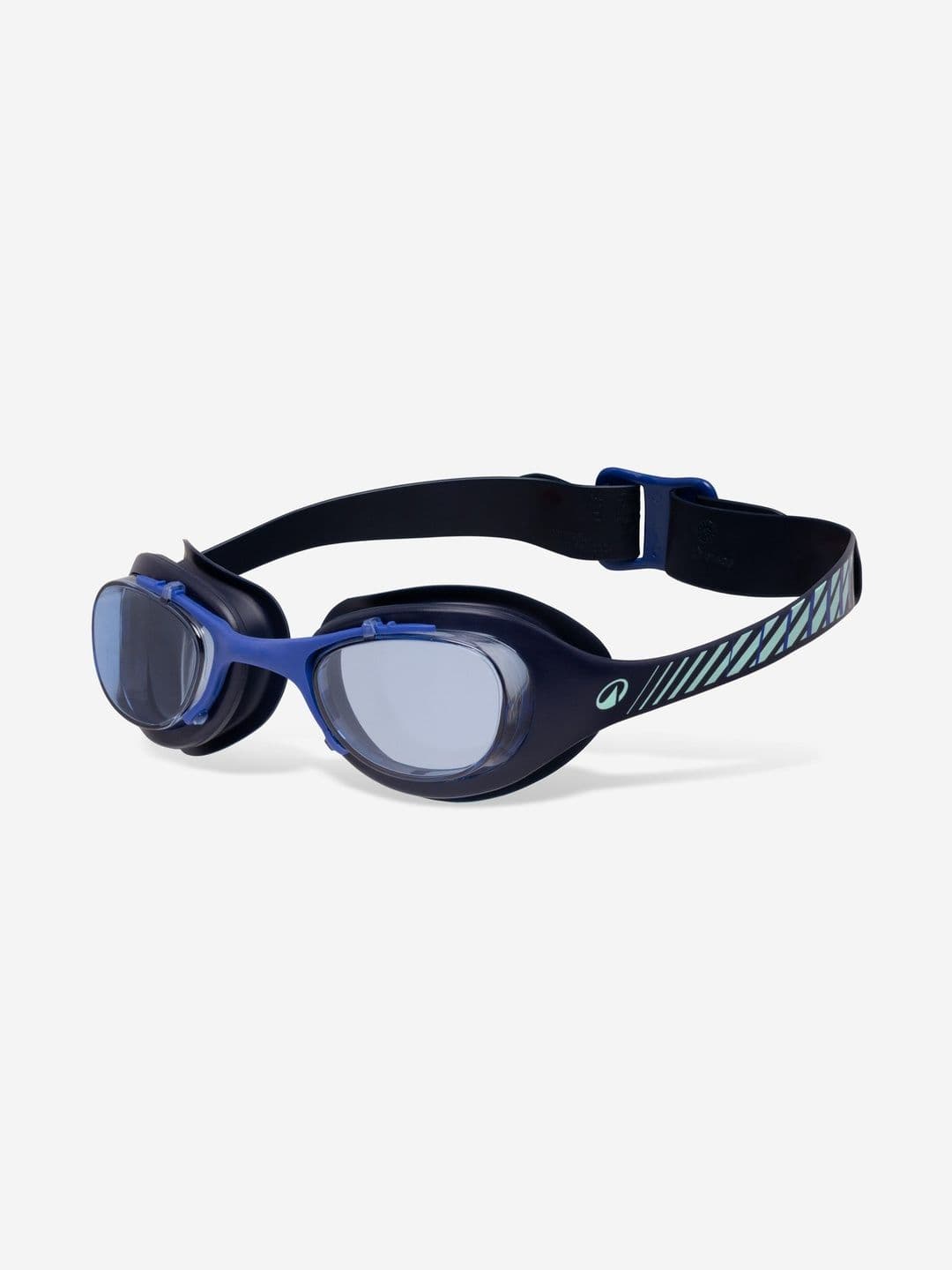 Decathlon Nabaiji - Adults Blue 100 Xbase UVA UVB Rays Protected Swimming Goggles - view 1
