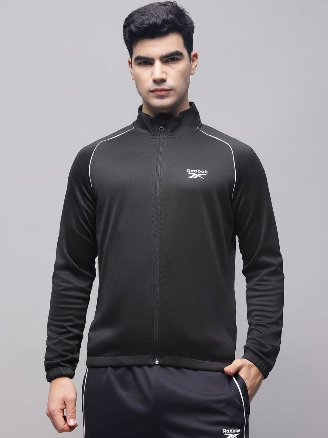 Reebok Men Mock Coller Jacket - view 1