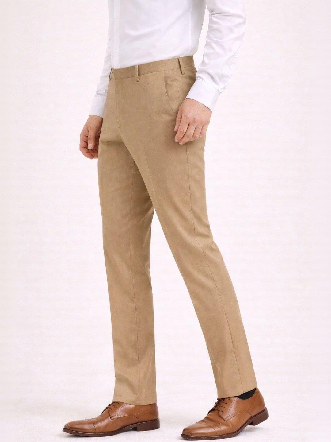 INVICTUS Men Urban Slim Slim Fit Wrinkle Free Trousers - view 1