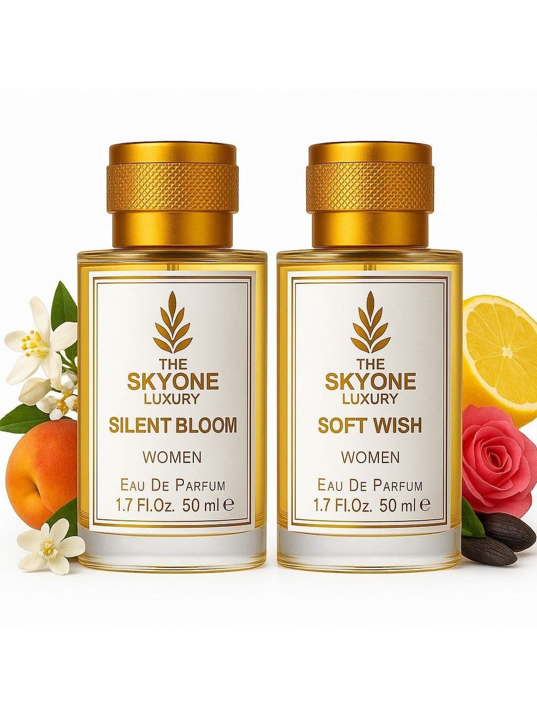 The Skyone Luxury Set Of 2 Silent Boom & Soft Wish Eau De Parfum - 50 ml Each - view 1