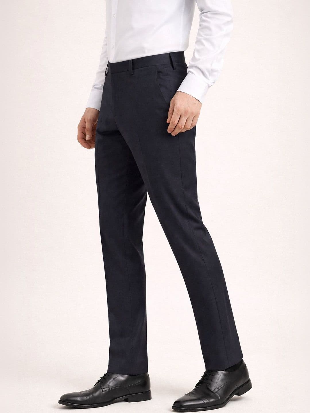 INVICTUS Men Urban Slim Slim Fit Wrinkle Free Trousers - view 1