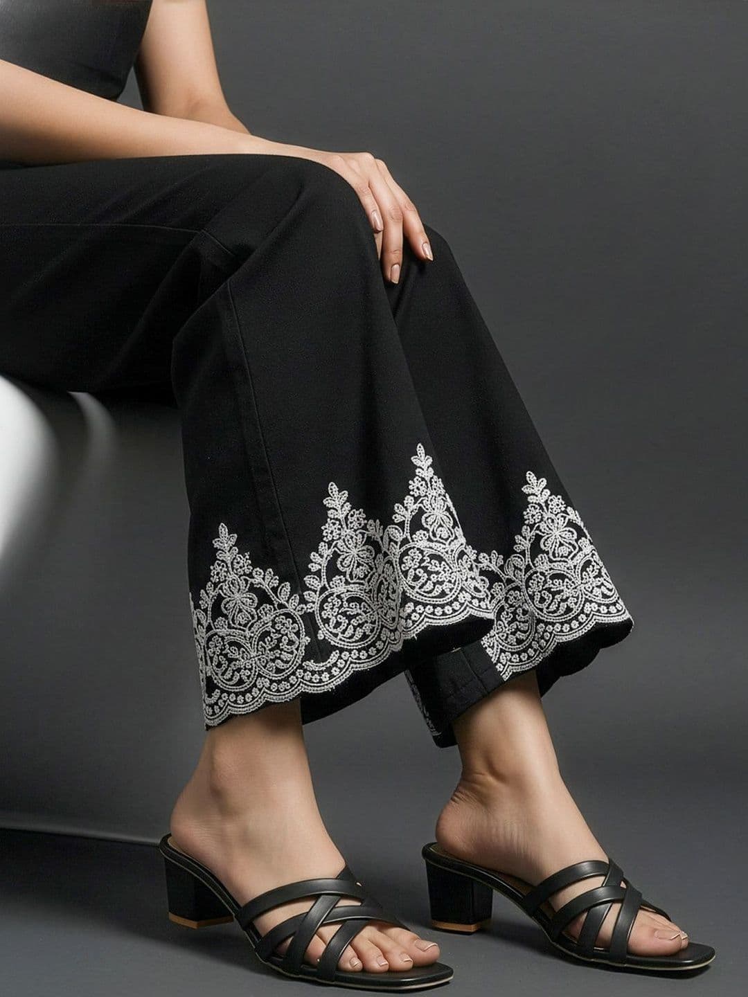 DressBerry Block Sandals - view 1