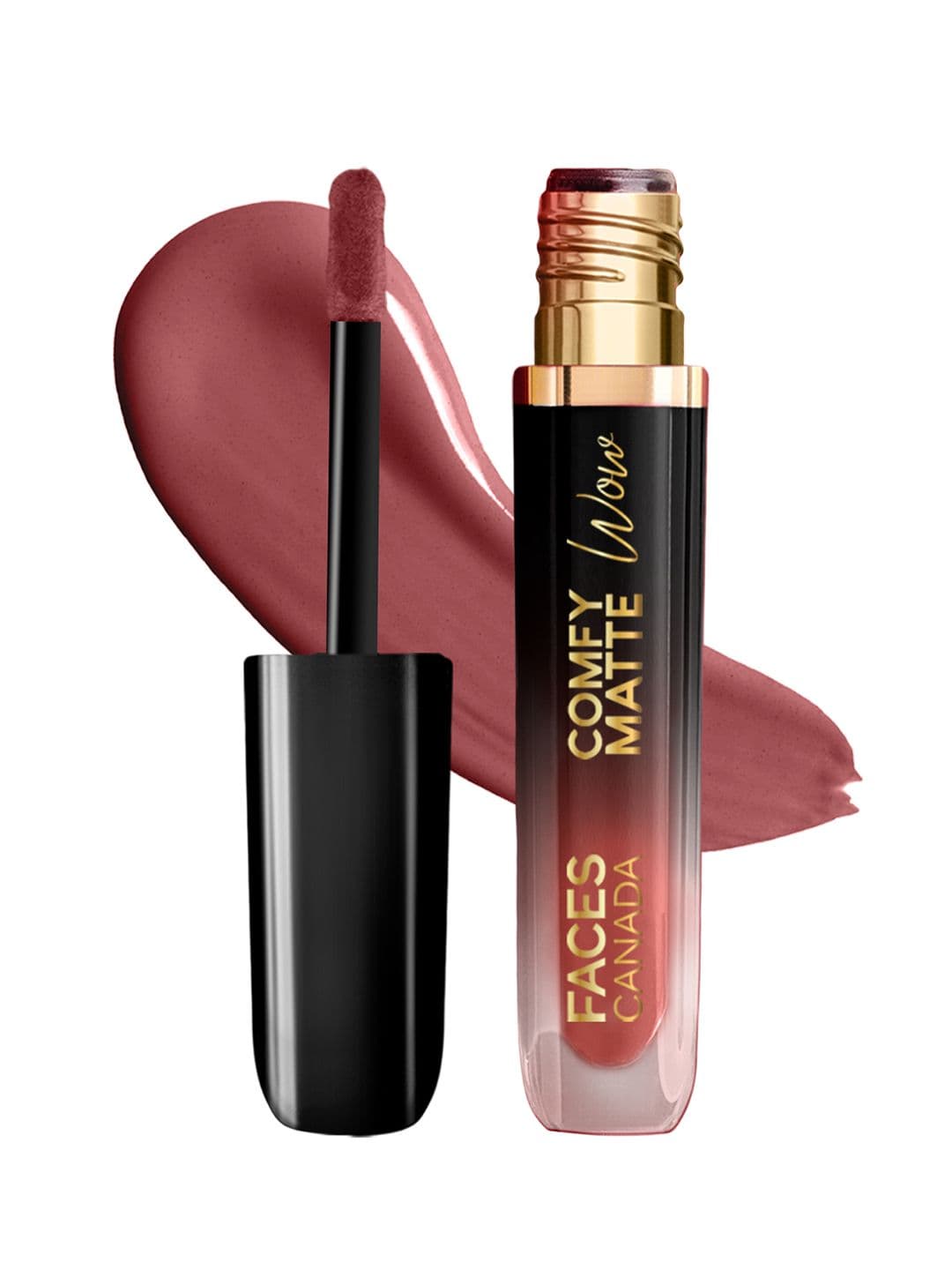 FACES CANADA Comfy Matte Wow Liquid Lipstick - 3.8ml - Choco Couture 01 - view 1