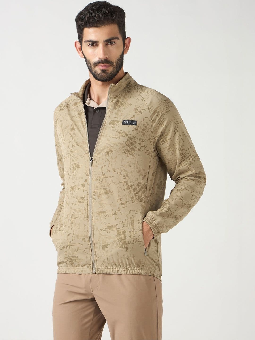 Technosport Men Camouflage Lightweight Outdoor Sporty Jacket - view 1
