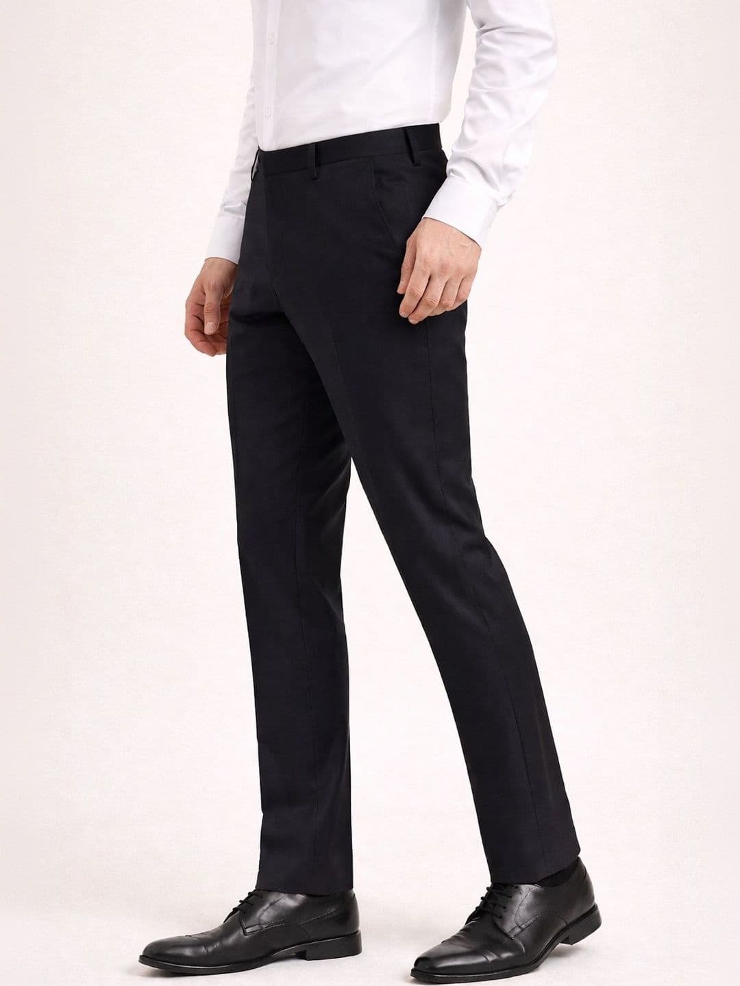INVICTUS Men Urban Slim Slim Fit Wrinkle Free Trousers - view 1