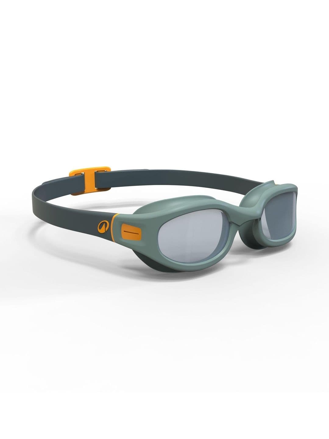 Decathlon Adults Grey 100 Soft S UVA UVB Rays Protected Swimming Goggles - view 1