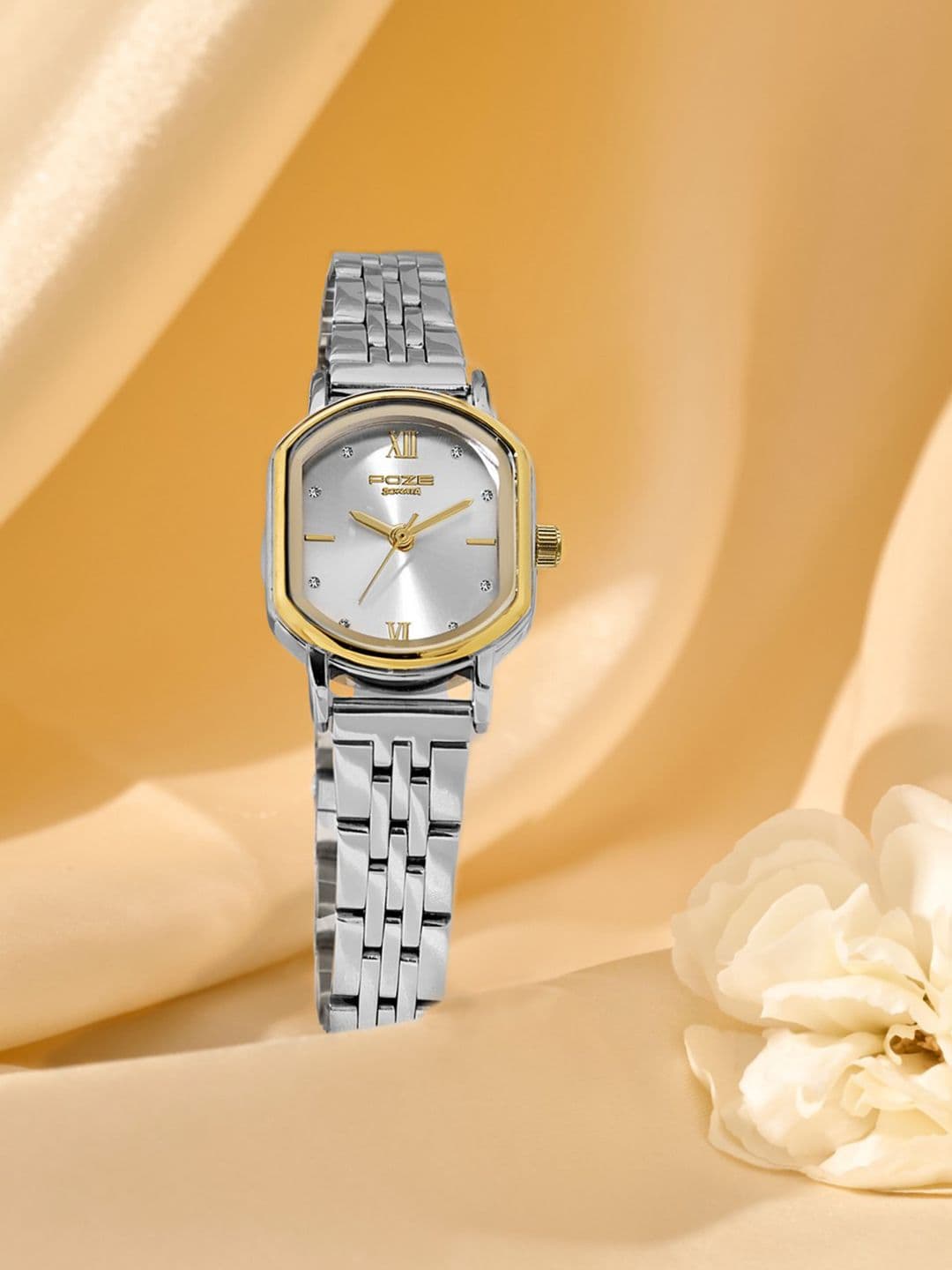 Sonata Women Poze 8 Quartz Analog Silver- Sunray Dial Watch - SP80161BM01W - view 1