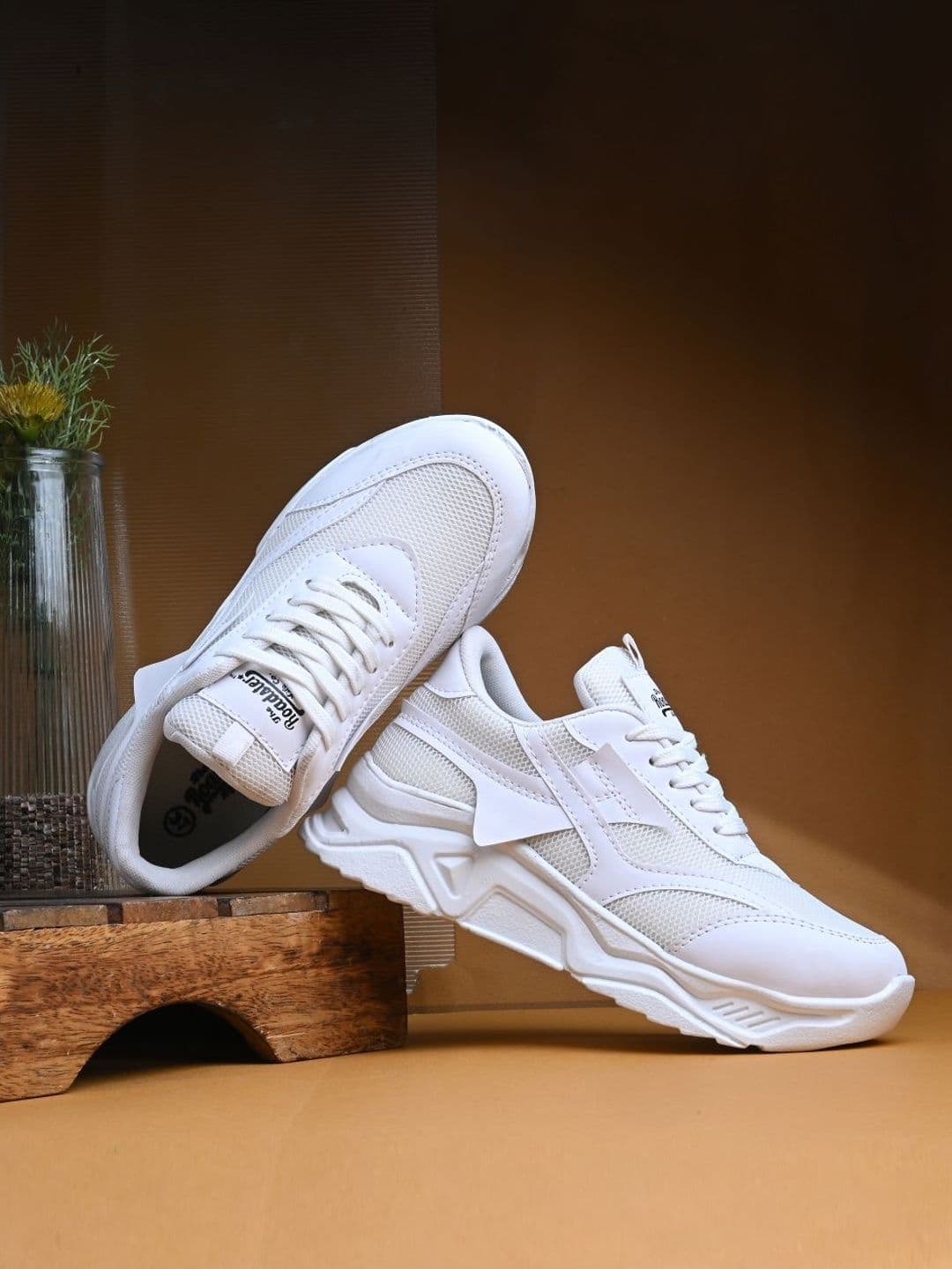 The Roadster Lifestyle Co. Women Round Toe Lace-Ups Sneakers - view 1