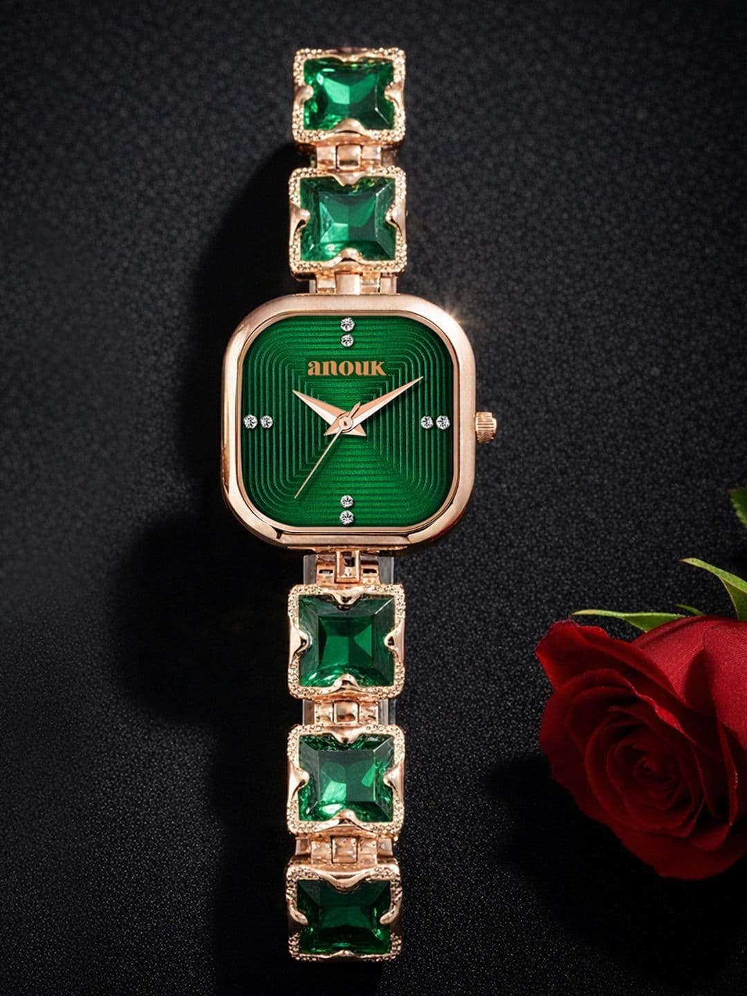 Anouk Women Dial & Bracelet Style Straps Analogue Watch ANW-049-GR - view 1