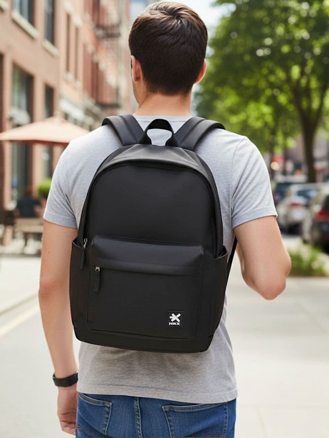 HRX by Hrithik Roshan Unisex Brand Logo Backpack - view 1