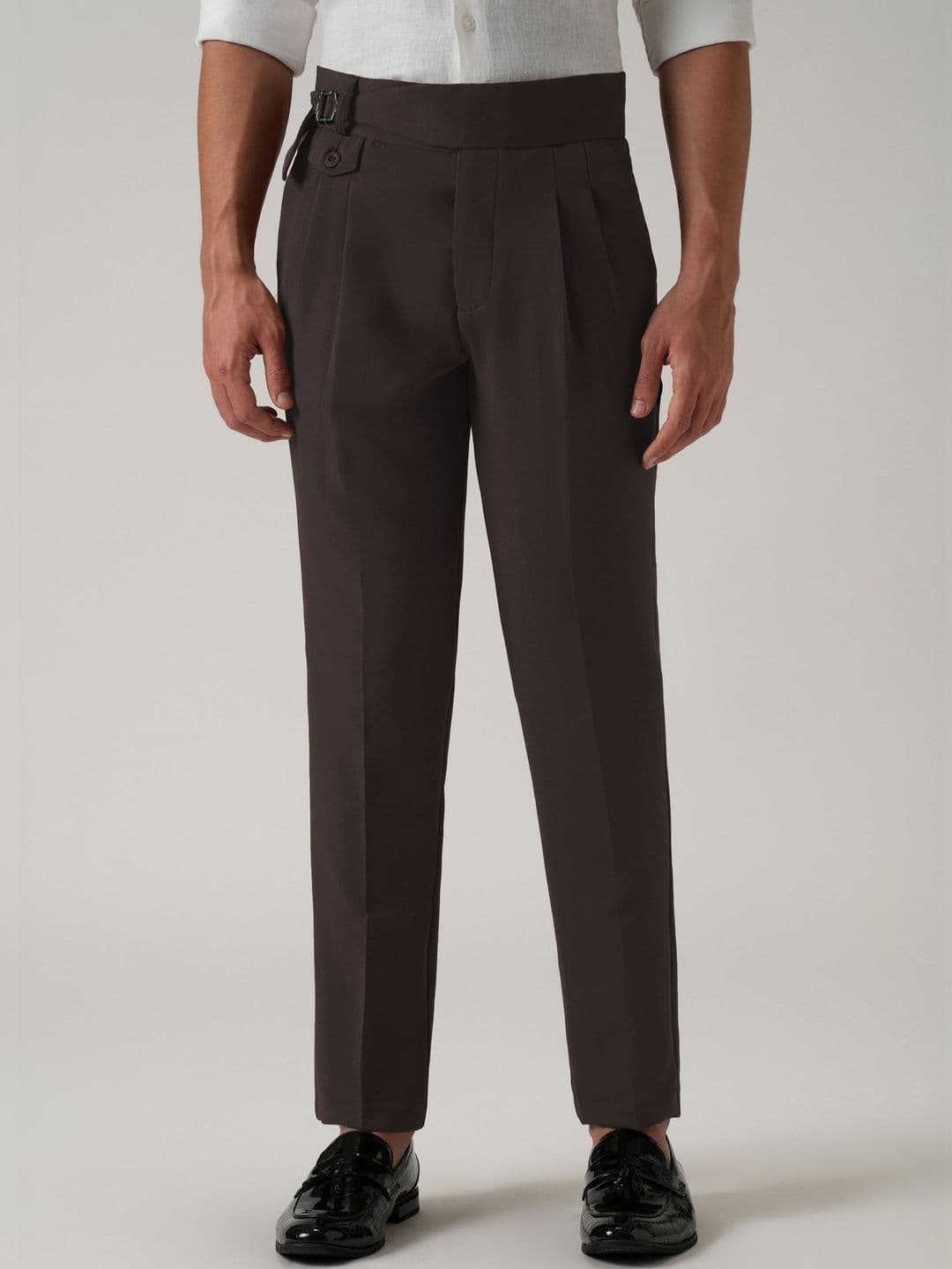 MANCREW Men Tailored Wrinkle Free Pleated Gurkha Pants - view 1