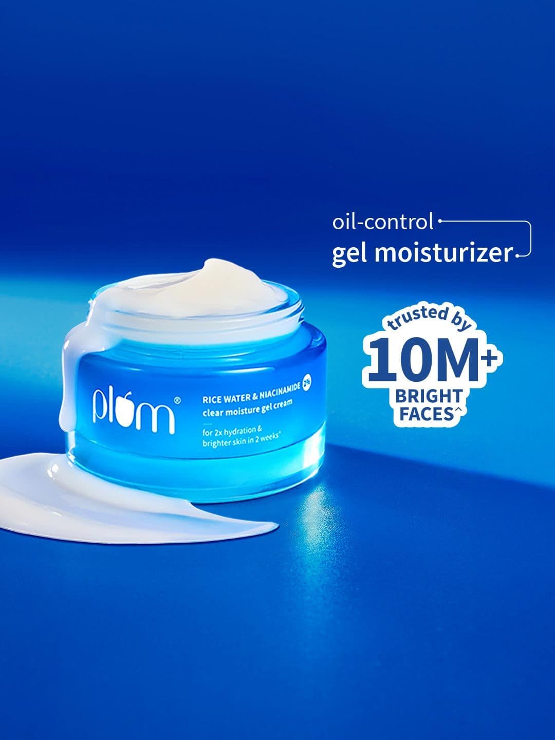 Plum 2% Niacinamide & Rice Water Gel Cream Moisturizer- 25 g - view 1