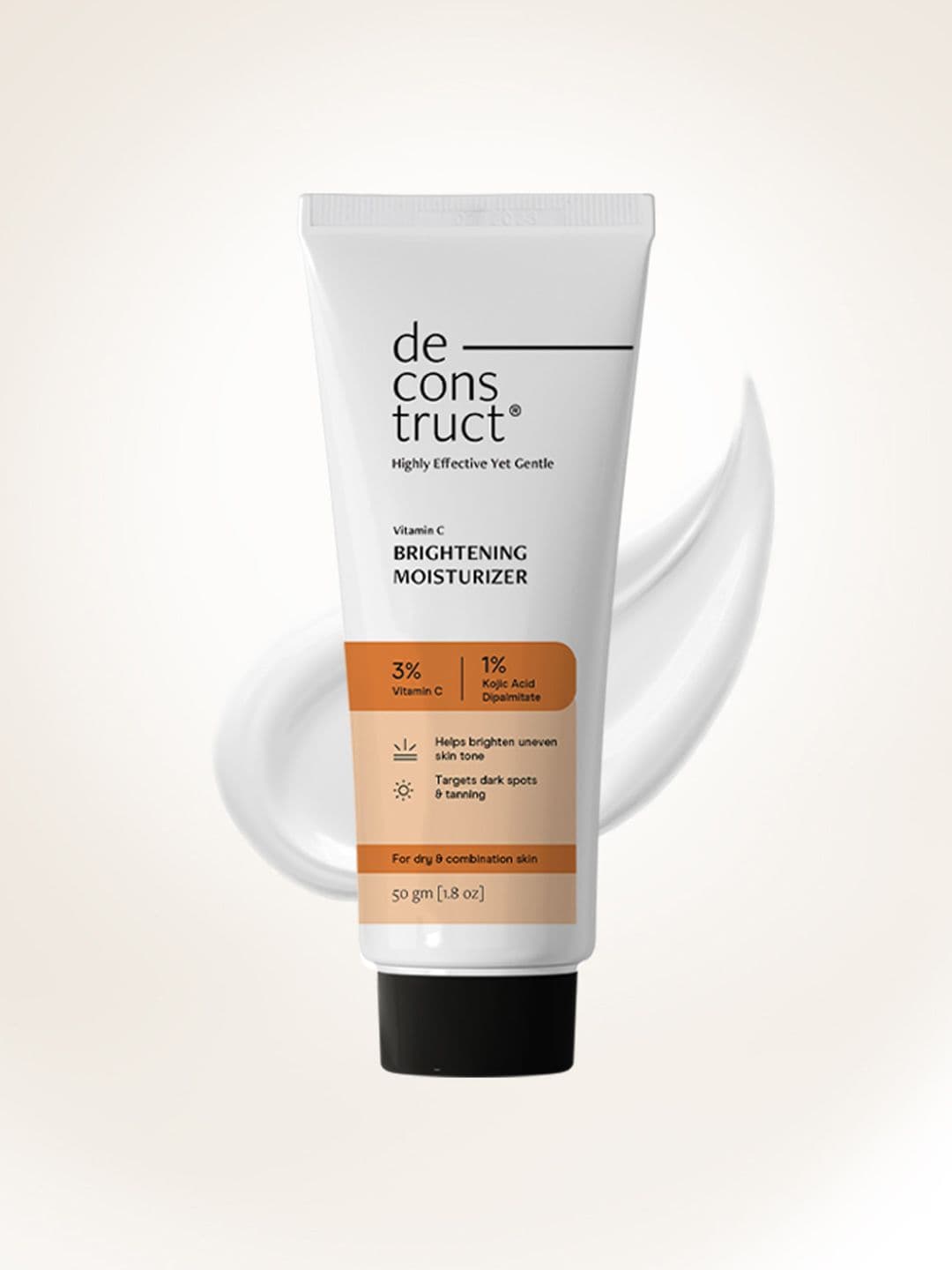 deconstruct Brightening Moisturizer- 5% Niacinamide + 1% Kojic Acid + 5% Vitamin C - 50g - view 1