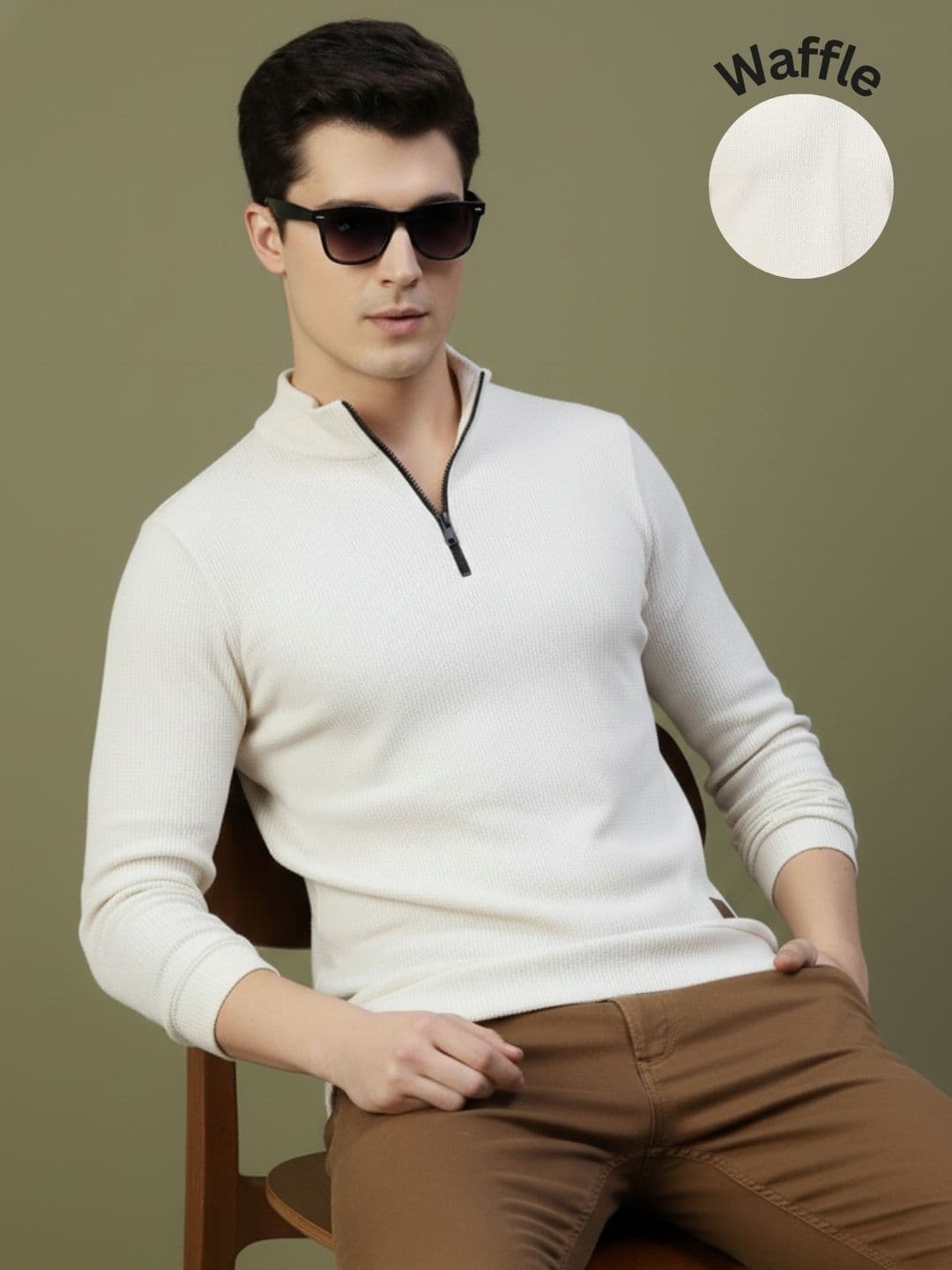 Rigo Men Henley Neck Slim Fit T-shirt - view 1