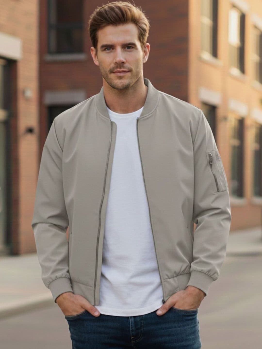 MIA FASHION Men Windcheater Bomber Jacket - view 1