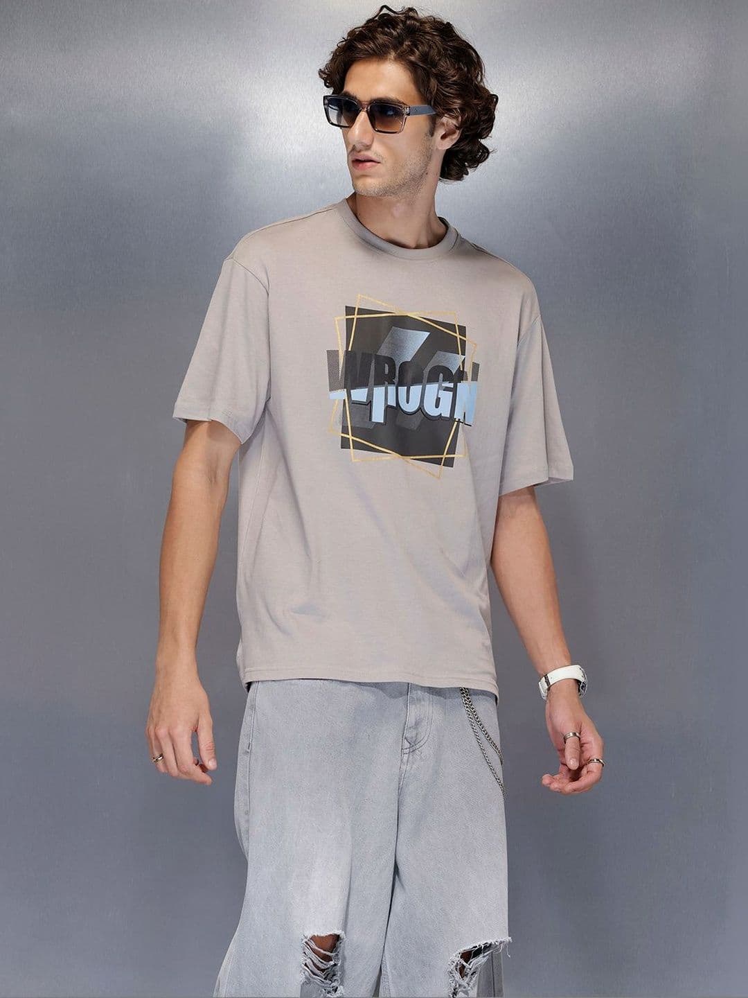 WROGN Men Printed T-shirt - view 1