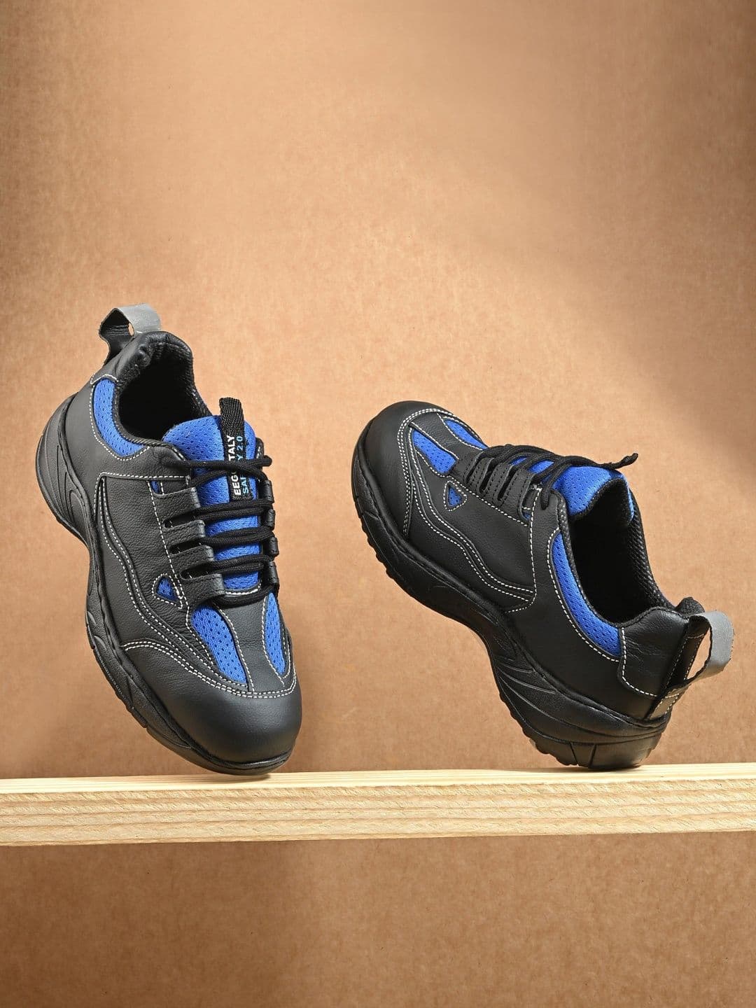 Eego Italy Men Leather Round Toe Sports Shoes - view 1