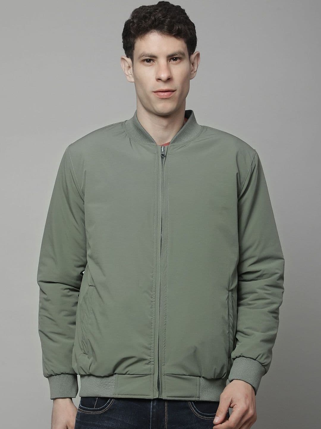 Cantabil Men Reversible Bomber Jacket - view 1
