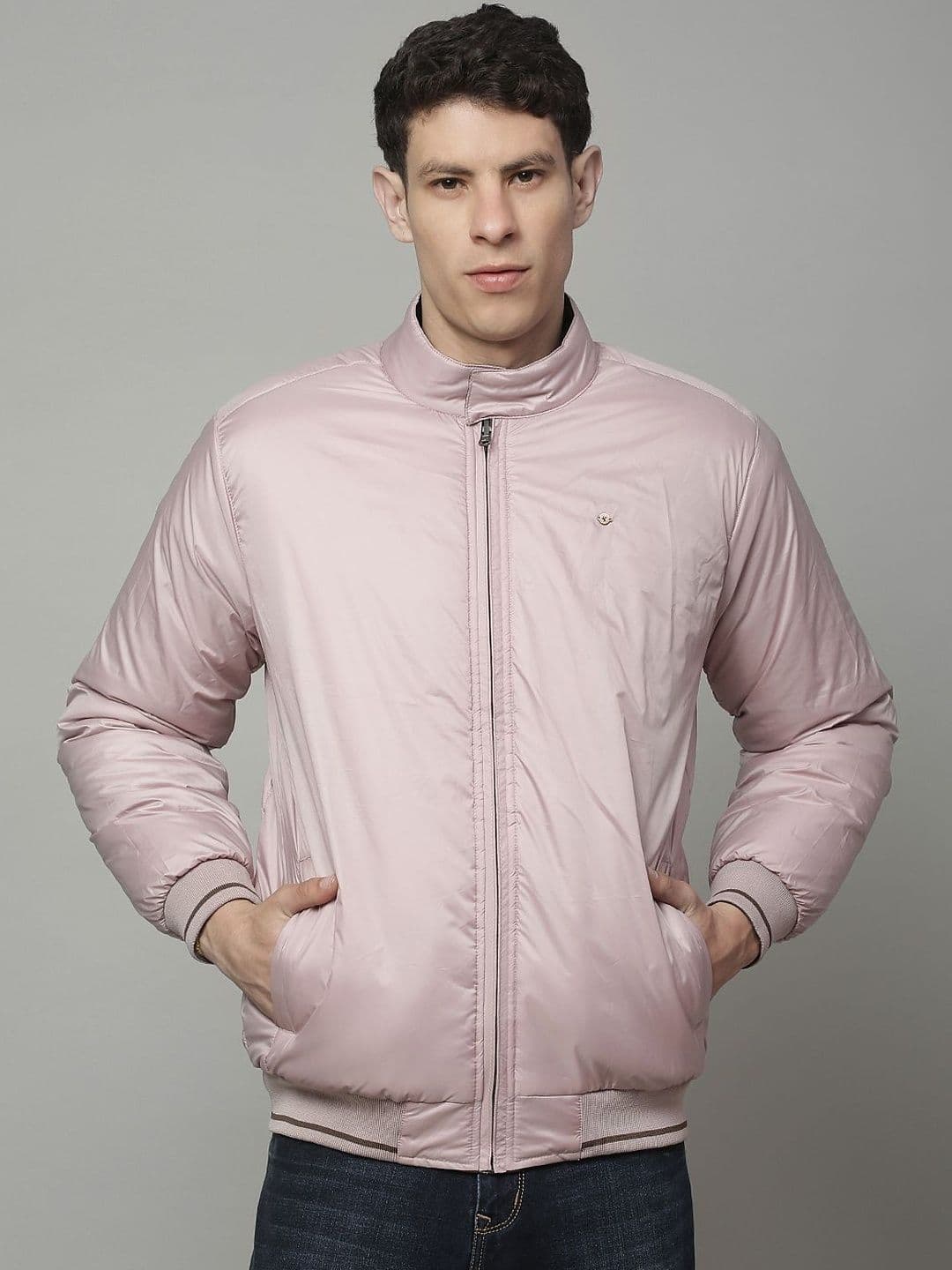 Cantabil Men Reversible Bomber Jacket - view 1
