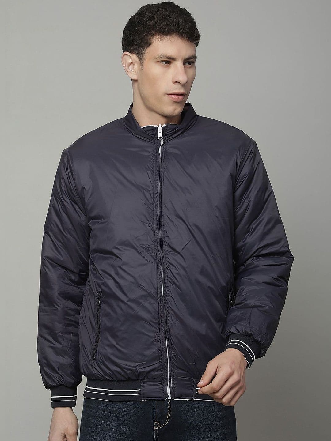 Cantabil Men Reversible Puffer Jacket - view 1