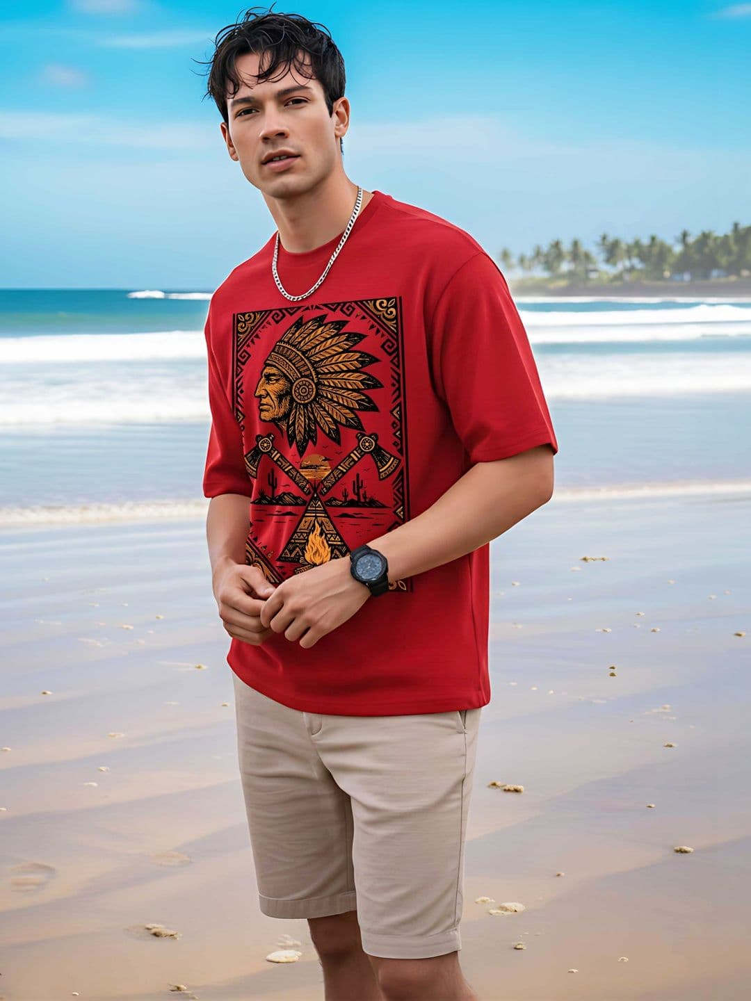 Moda Rapido Men Printed T-shirt - view 1