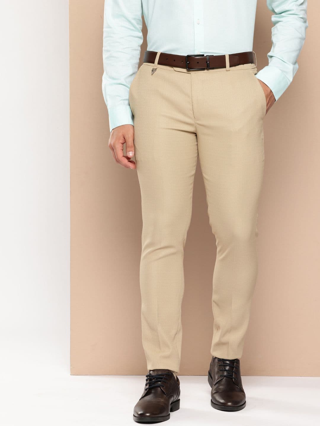 DIVISIVE Men Tailored Fit Formal Trousers - view 1