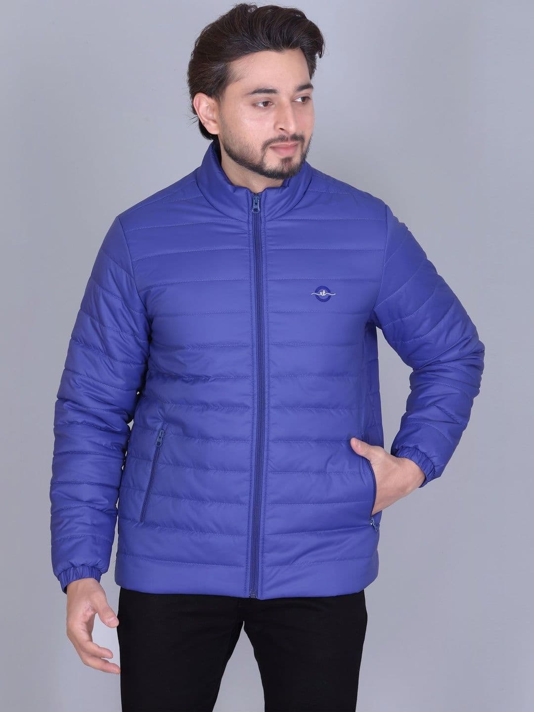 Rare Times Men Lightweight Puffer Jacket - view 1
