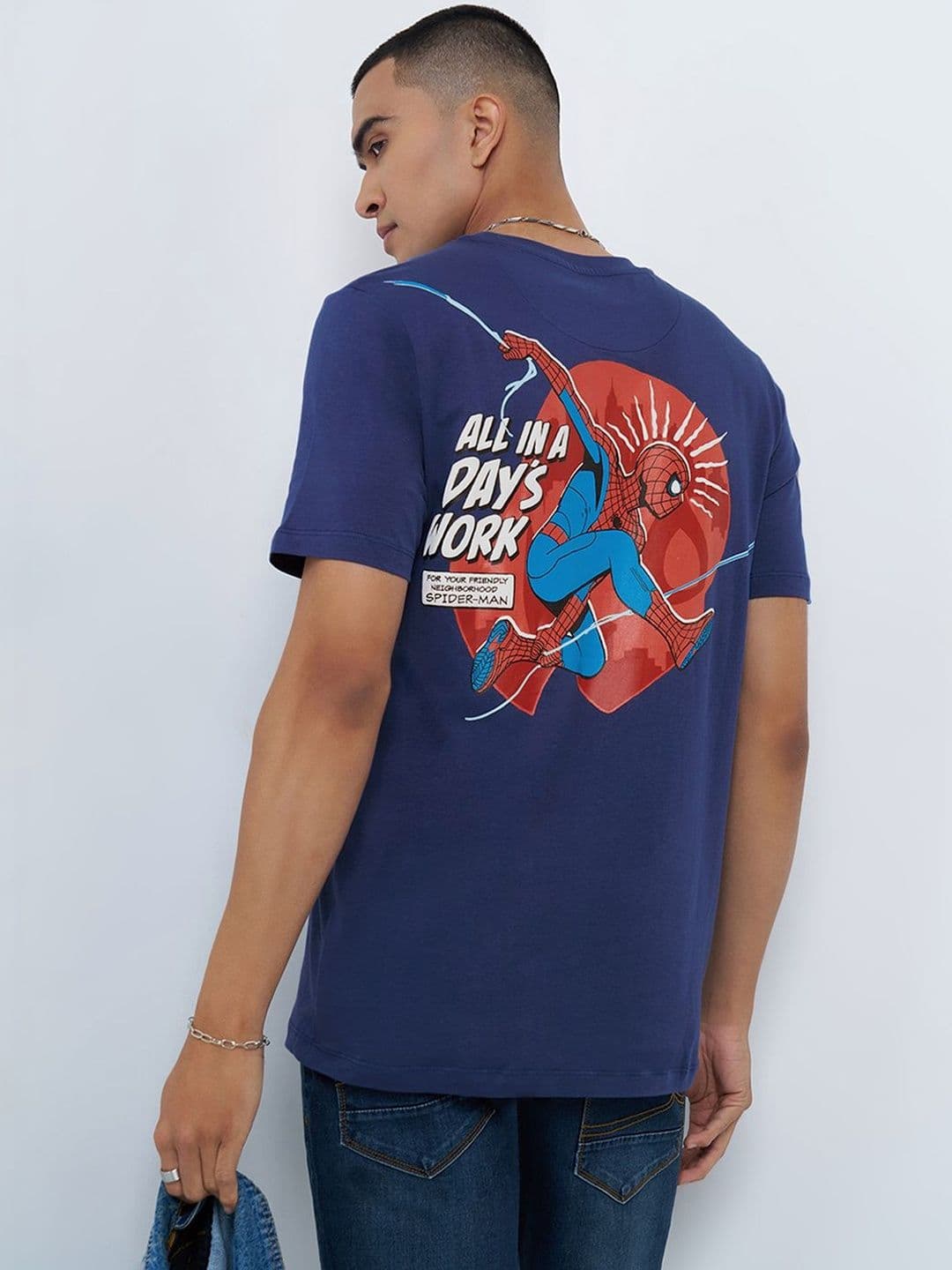 SF JEANS by Pantaloons Men Printed T-shirt - view 1