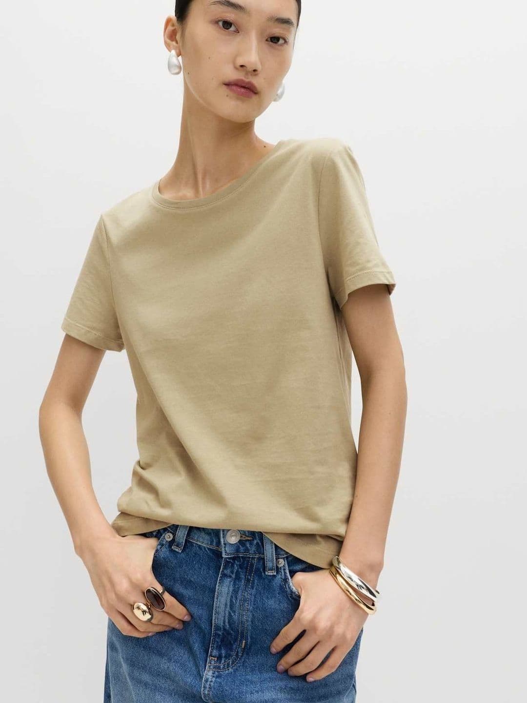 Marks & Spencer Pure Cotton T-Shirt - view 1