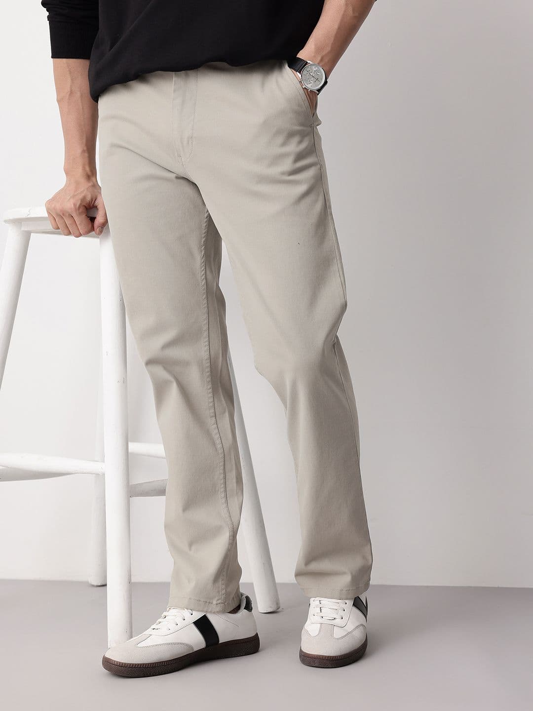 Mast & Harbour Men Chinos Trousers - view 1