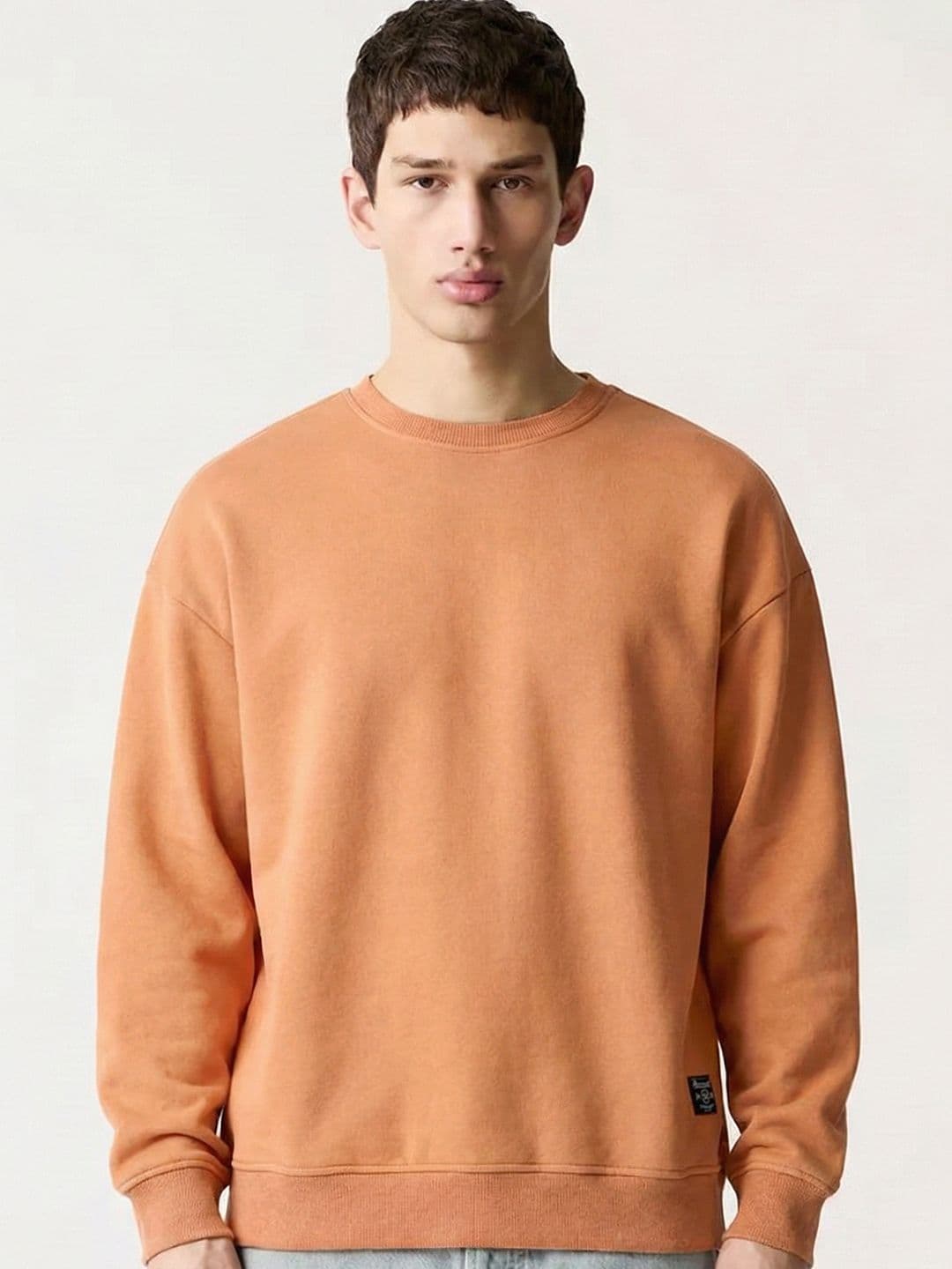 HIGHLANDER Round Neck Drop Shoulder Sleeves Sweatshirt - view 1