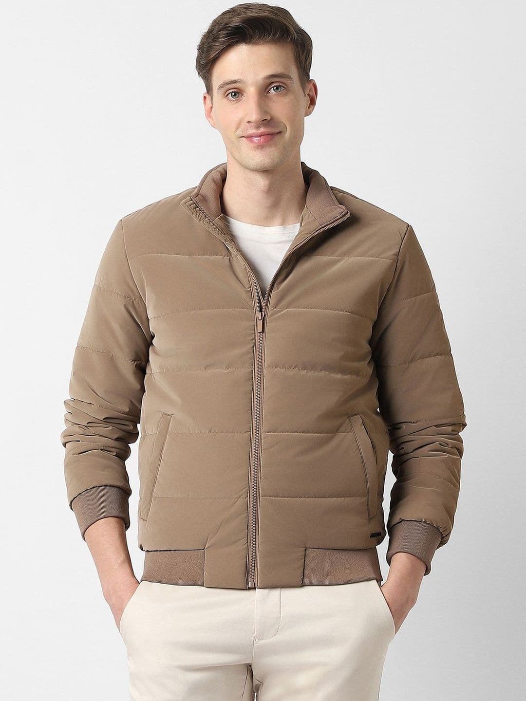 Peter England Casuals Men Puffer Jacket - view 1