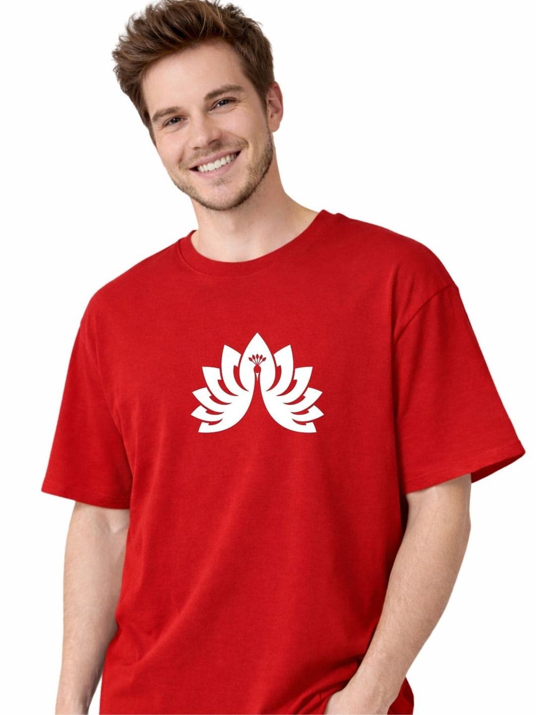 Fashnobic Men Printed Dri-FIT T-shirt - view 1