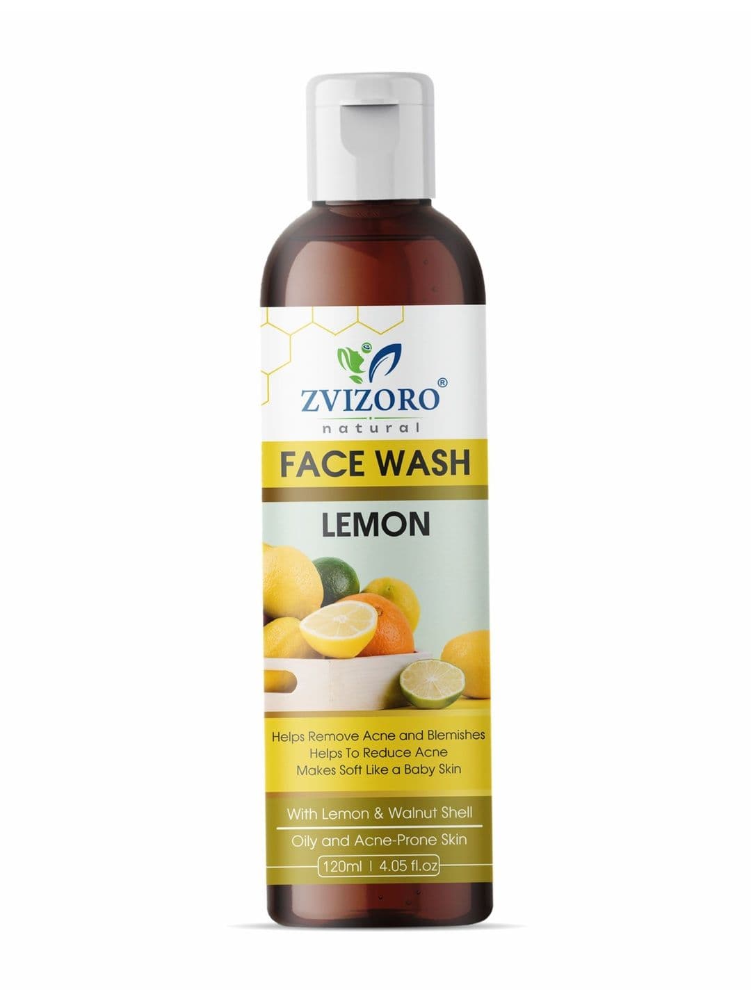 ZVIZORO Lemon Face Wash For Hydration - 120 ml - view 1