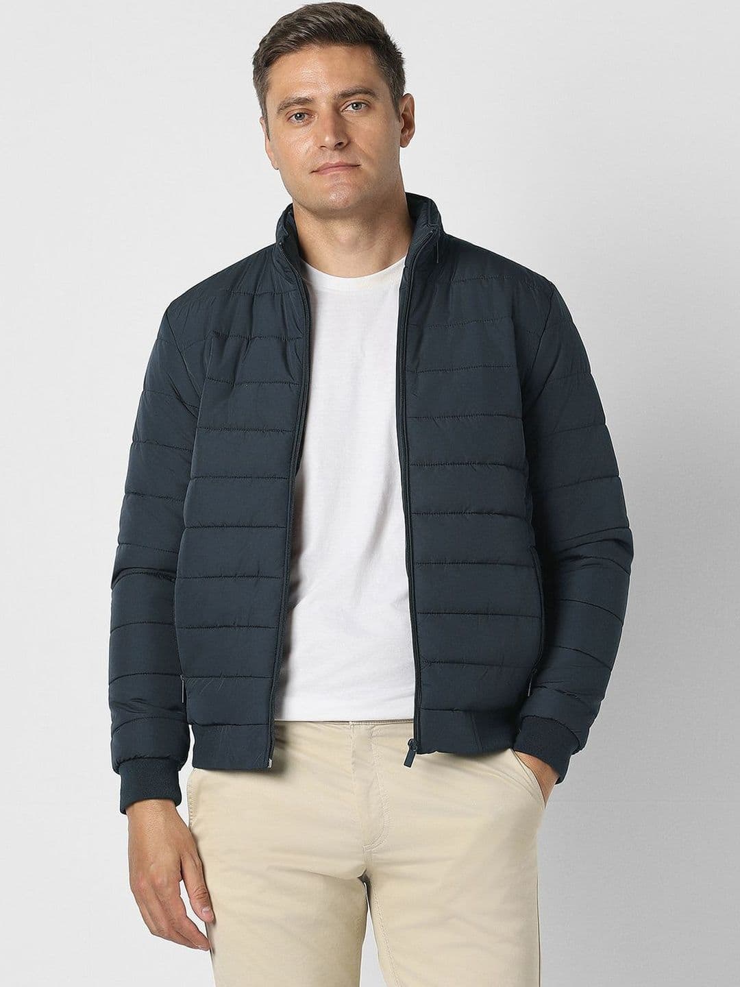 Peter England Casuals Men Puffer Jacket - view 1