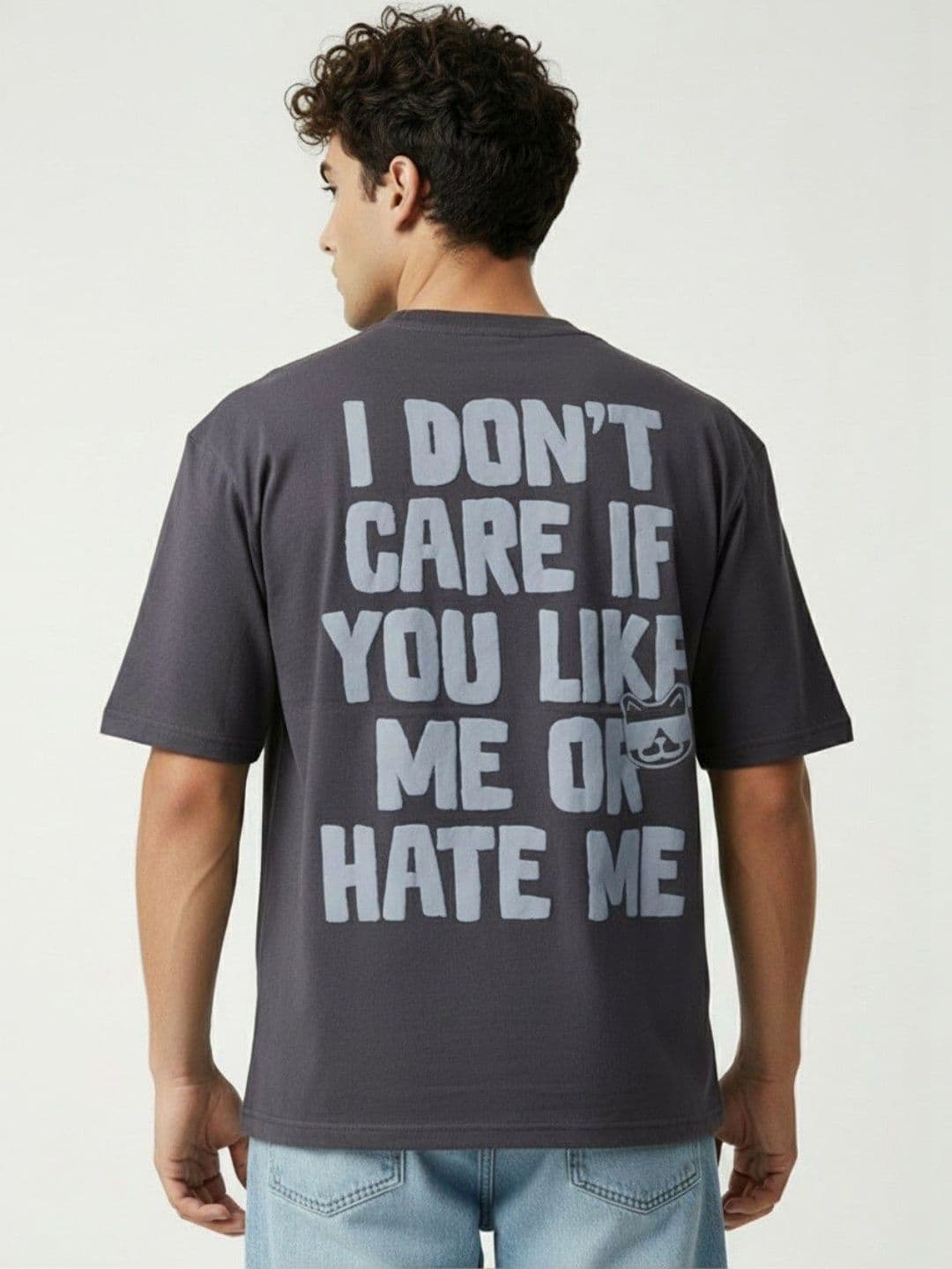 glitchez Men Typography Printed T-shirt - view 1