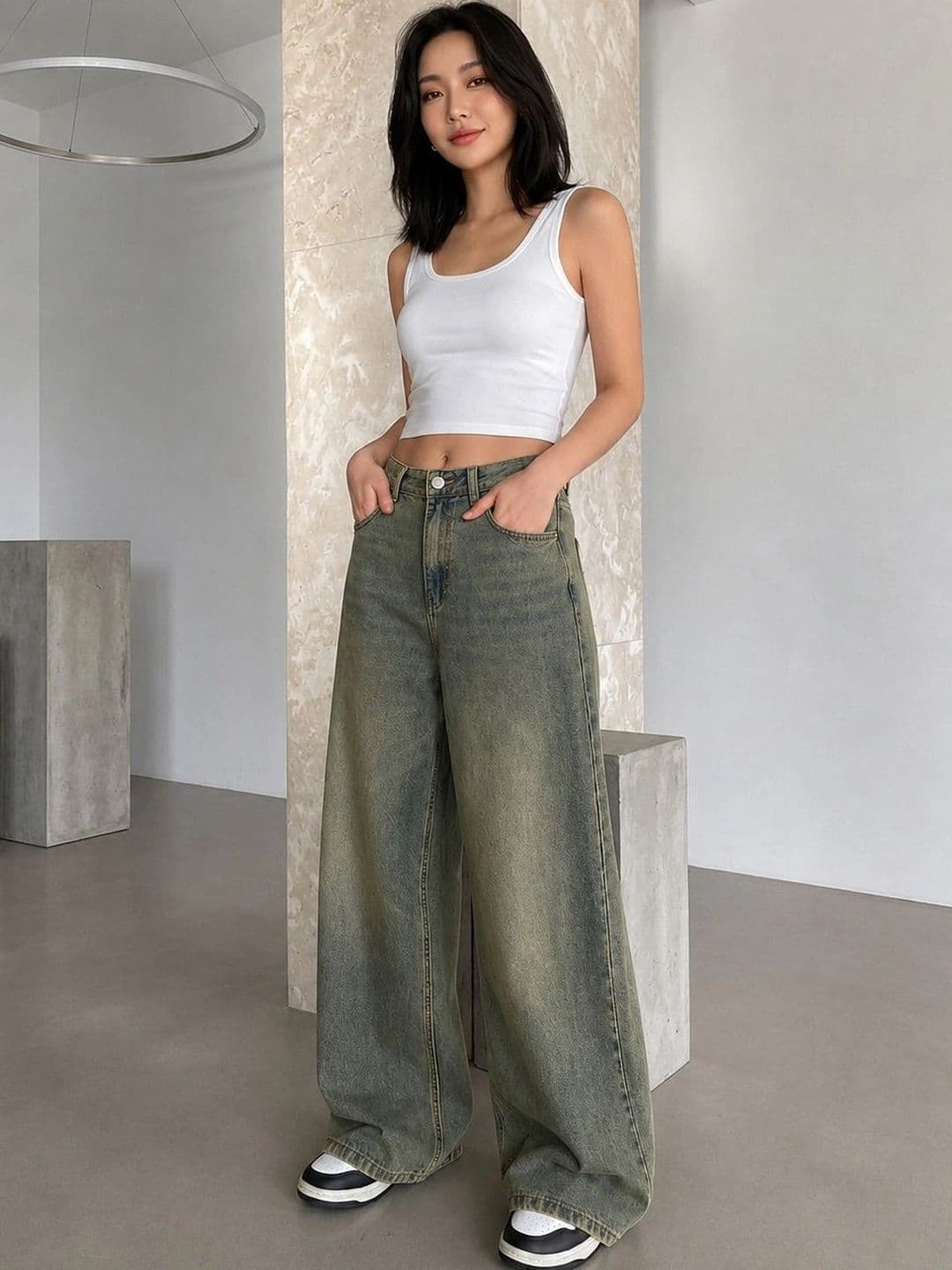 Kotty Women Wide Leg High-Rise Jeans - view 1