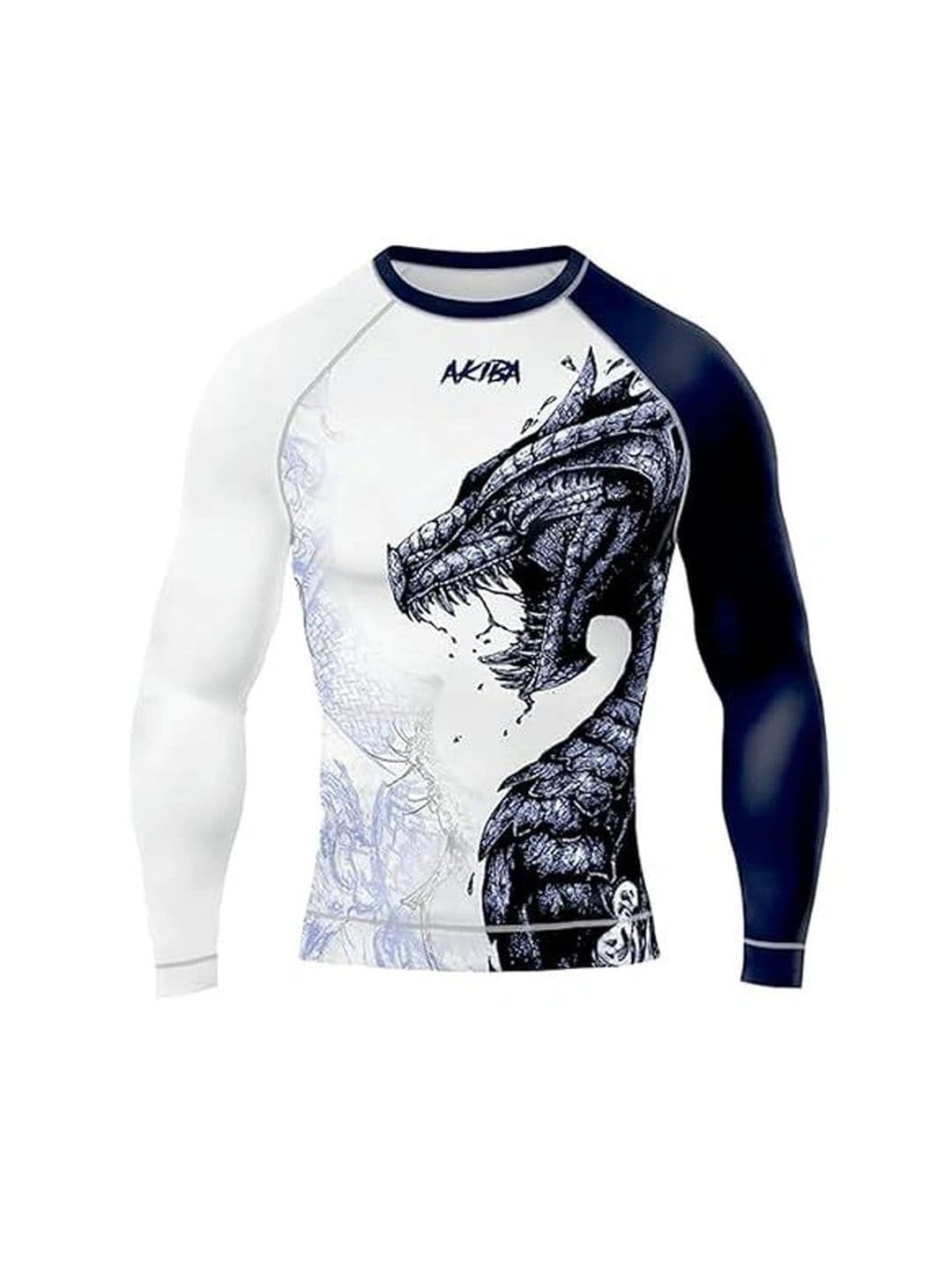 AKIBA Men Colourblocked Compression T-shirt - view 1