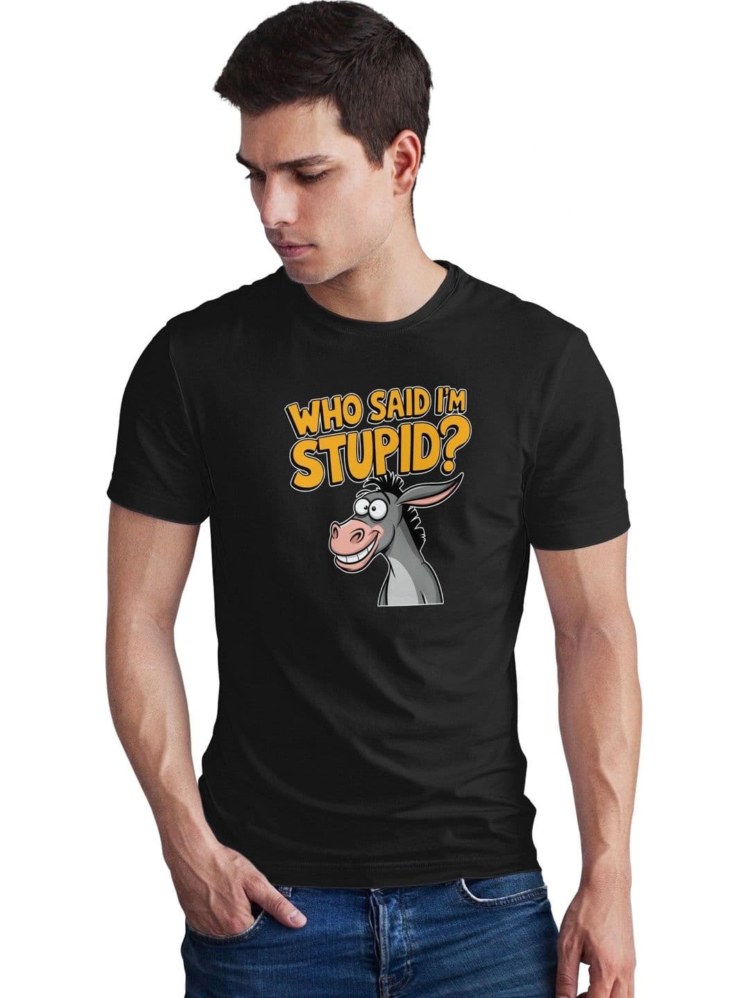 Seekbuylove Men Typography Printed Bio Finish T-shirt - view 1