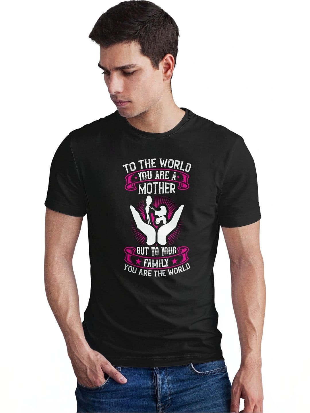 Seekbuylove Men Typography Printed Bio Finish T-shirt - view 1
