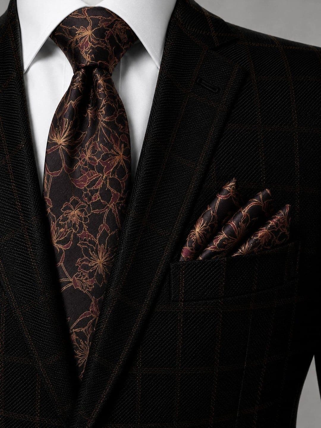 Cazzano Men Printed Broad Tie - view 1