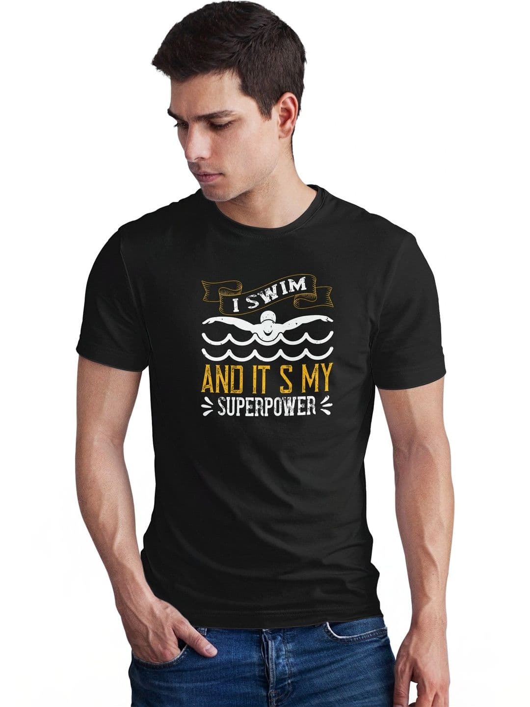 Seekbuylove Men Typography Printed Bio Finish T-shirt - view 1
