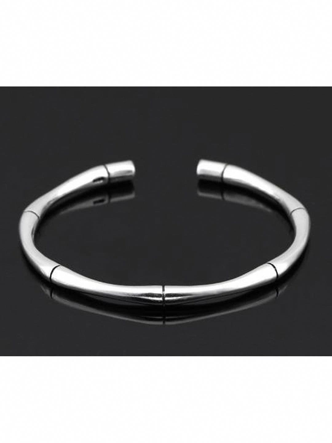 SALTY Men Stainless Steel Cuff Bracelet - view 1