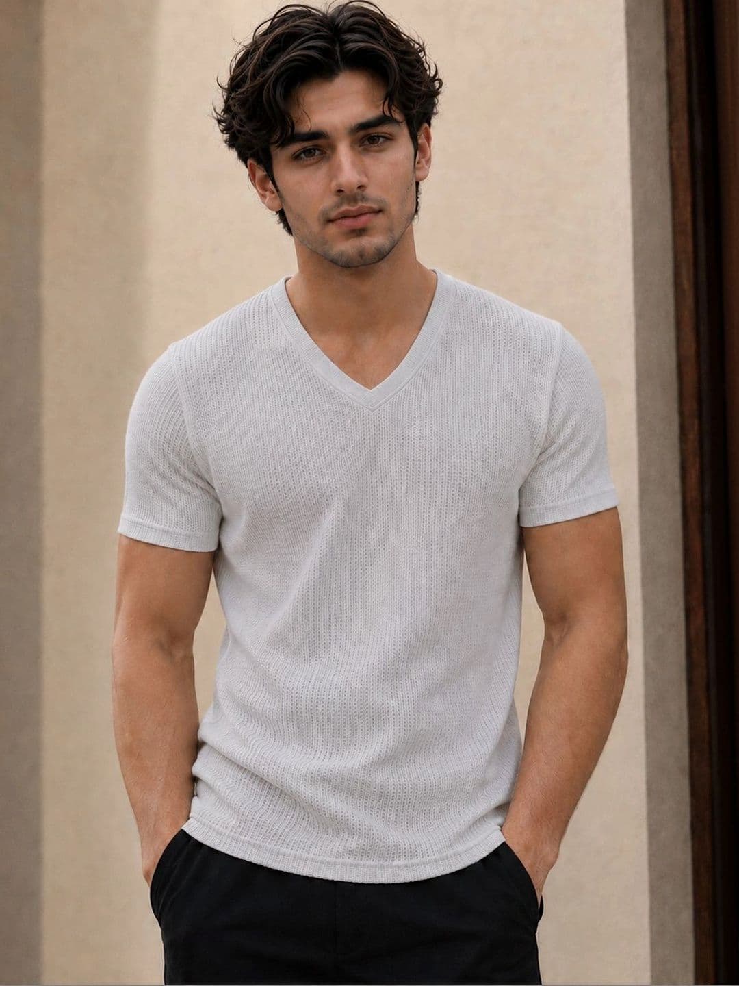 FBAR Men V-Neck T-shirt - view 1