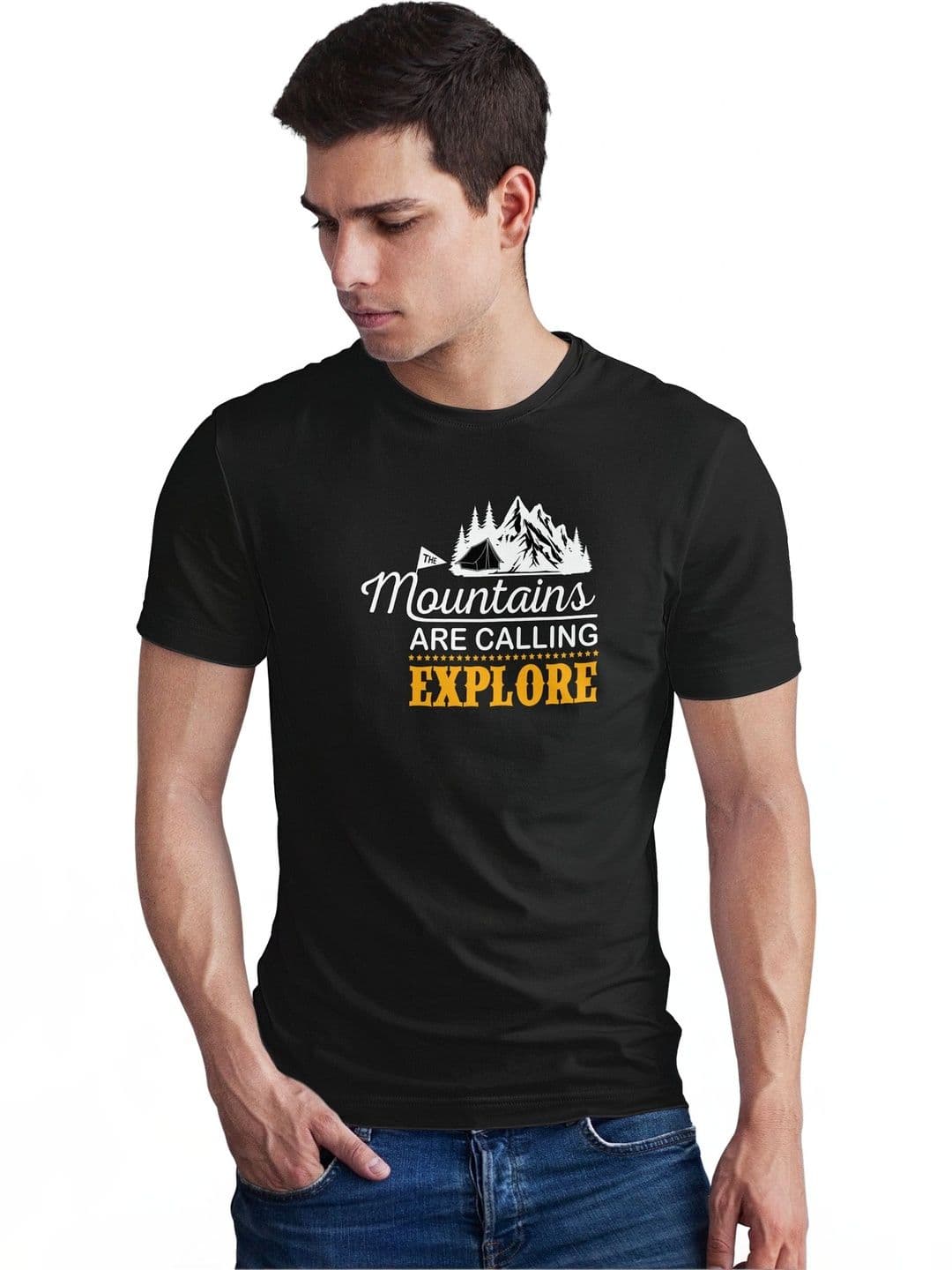 Seekbuylove Men Typography Printed Bio Finish T-shirt - view 1