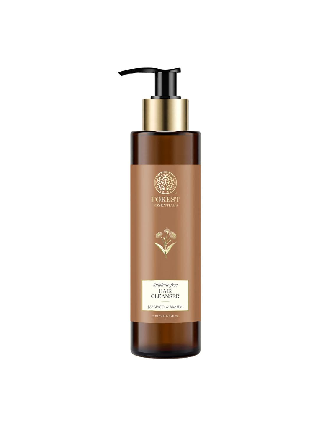 Forest Essentials Hair Cleanser Japapatti & Brahmi Shampoo for Dry & Frizzy Hair - 200ml - view 1