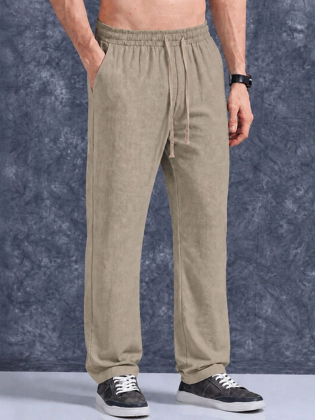 COMBRAIDED Men Relaxed Fit Joggers - view 1