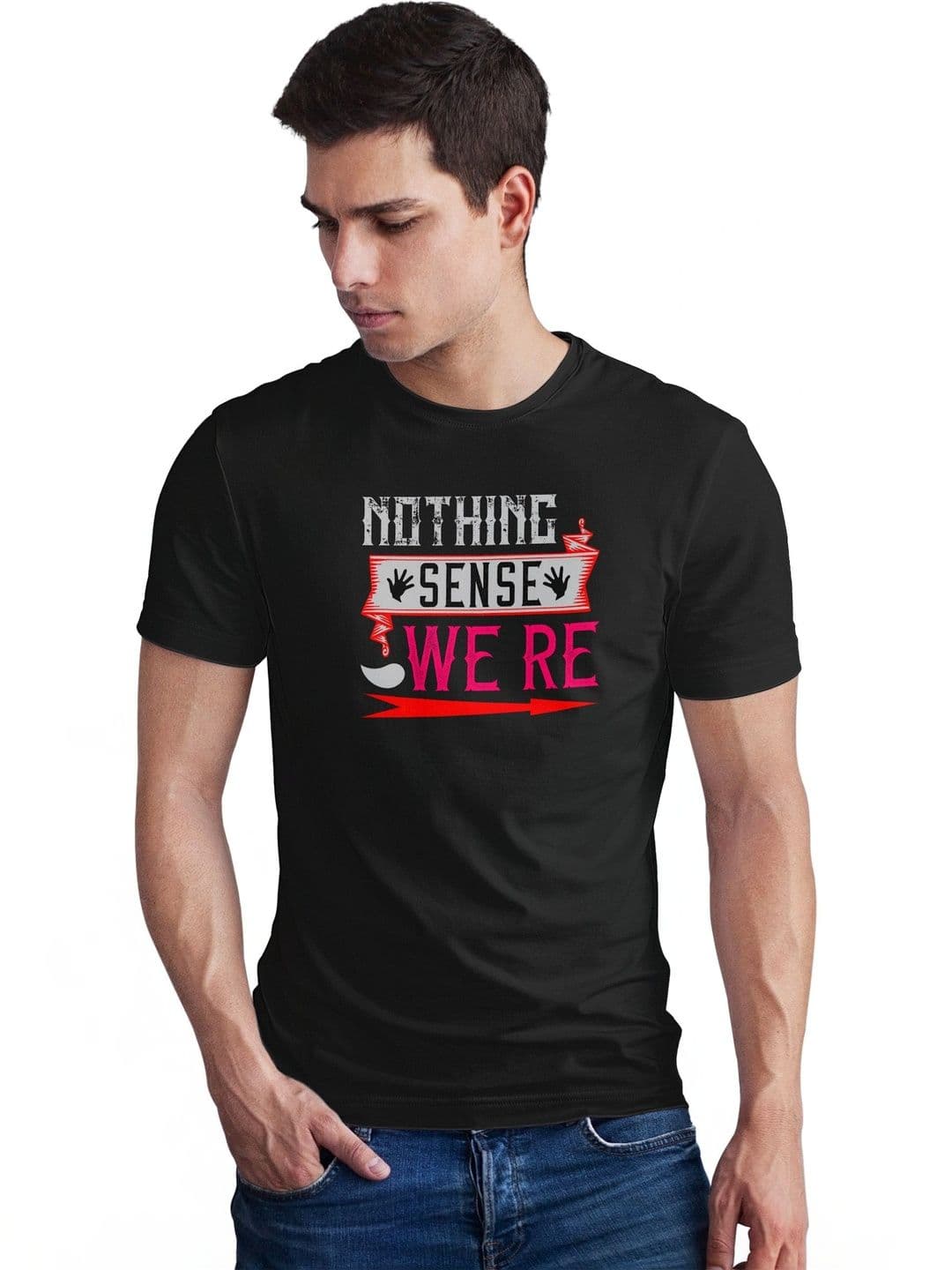 Seekbuylove Men Typography Printed Bio Finish T-shirt - view 1